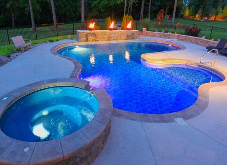 Award winning pool and spa